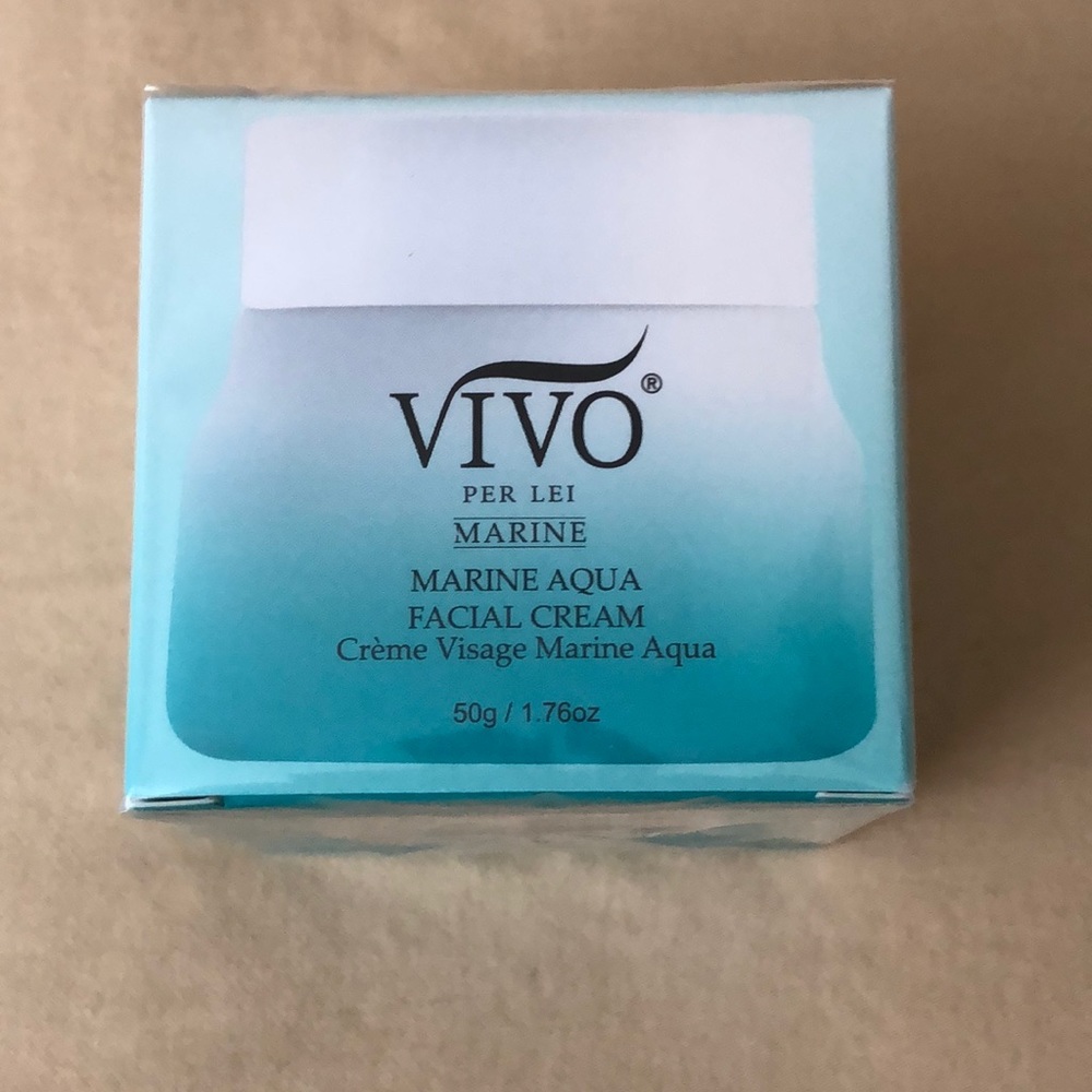 Facial Cream Vivo Per Lei Marine Aqua 1.76 oz New